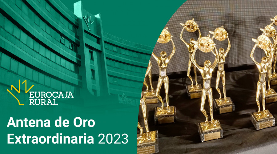 Eurocaja Rural, galardonada con la 'Antena de Oro' de la Federación de Asociaciones de Radio y Televisión de España